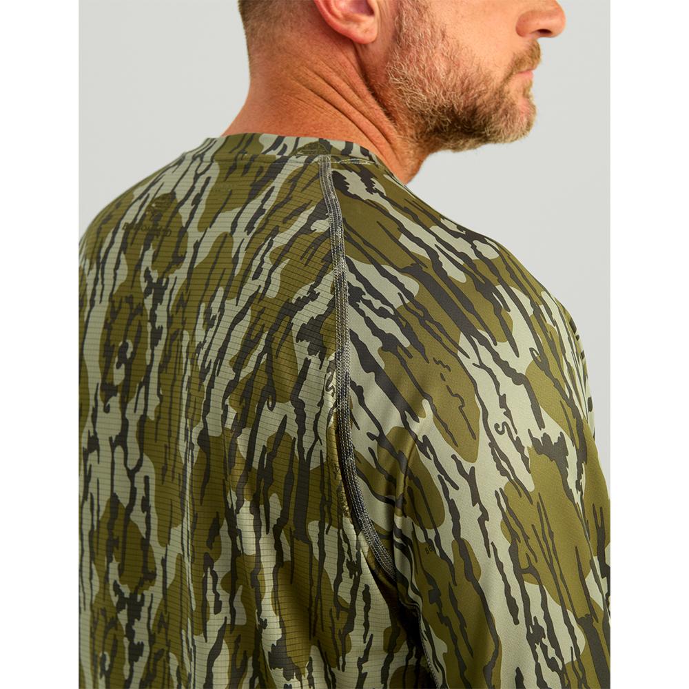 Nomad Mirage Long Sleeve Camo Crew Shirt Mossy Oak Bottomland S Picture of Nomad NOMAD MIRAGE LS CAMO CREW MO BOTTOMLAND S