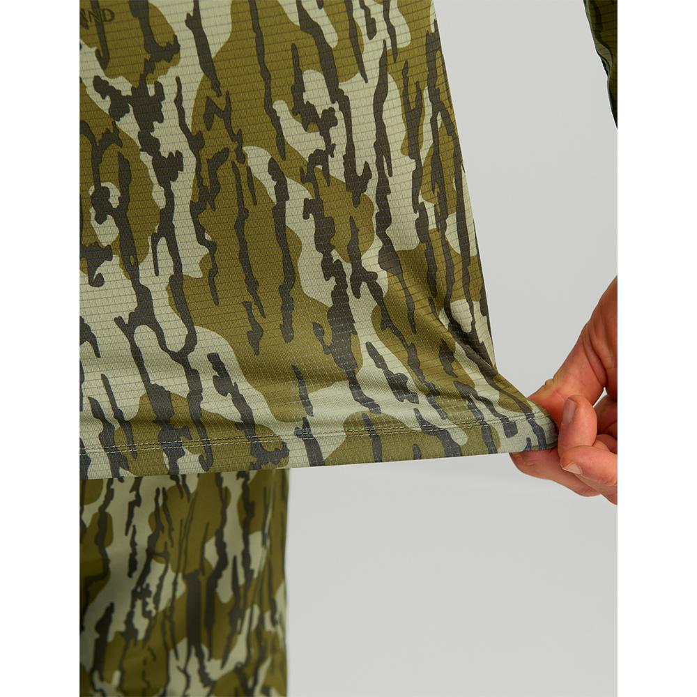 Nomad Mirage Long Sleeve Camo Crew Shirt Mossy Oak Bottomland 2XL Picture of Nomad NOMAD MIRAGE LS CAMO CREW MO BOTTOMLAND XXL