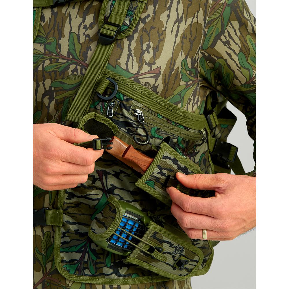 Nomad MG NXT Turkey Hunting Vest Mossy Oak Greenleaf Picture of Nomad NOMAD MG NXT VEST MO GREENLEAF