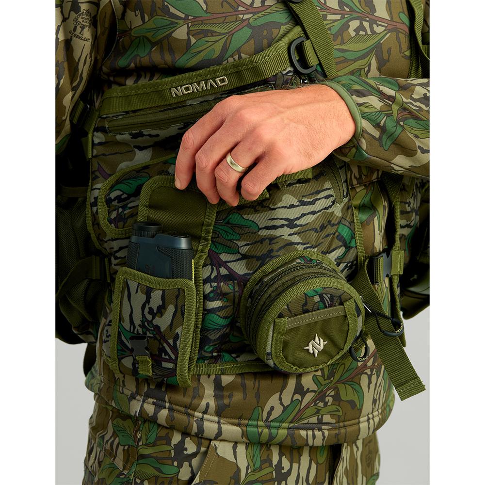 Nomad MG NXT Turkey Hunting Vest Mossy Oak Greenleaf Picture of Nomad NOMAD MG NXT VEST MO GREENLEAF