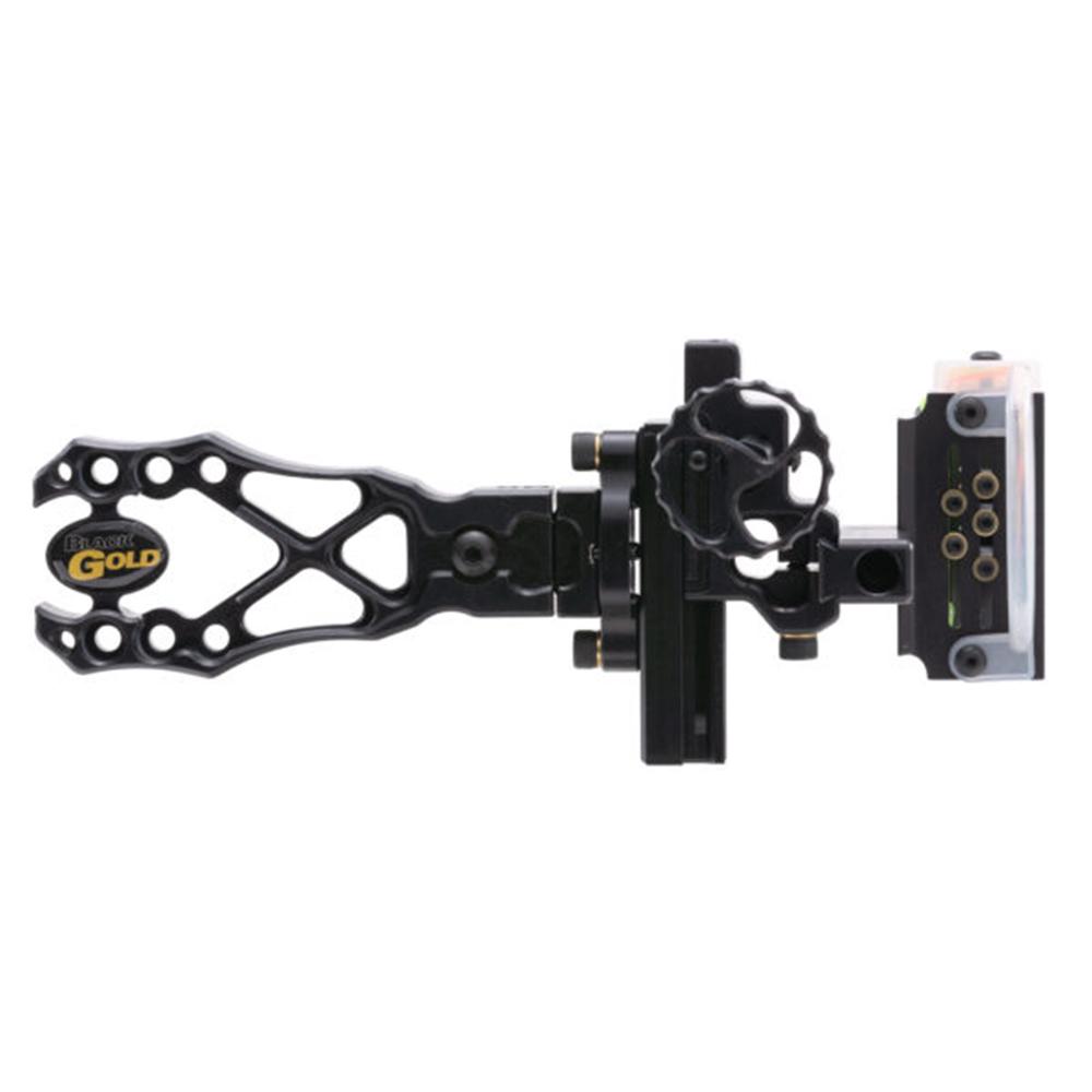 Black Gold Ascent Verdict 4" Dovetail 5 Pin HD Head Scope .019 RH Picture of Pure Archery Group Black Gold Ascent Verdict 4" Dovetail 5 Pin HD Head .019 RH