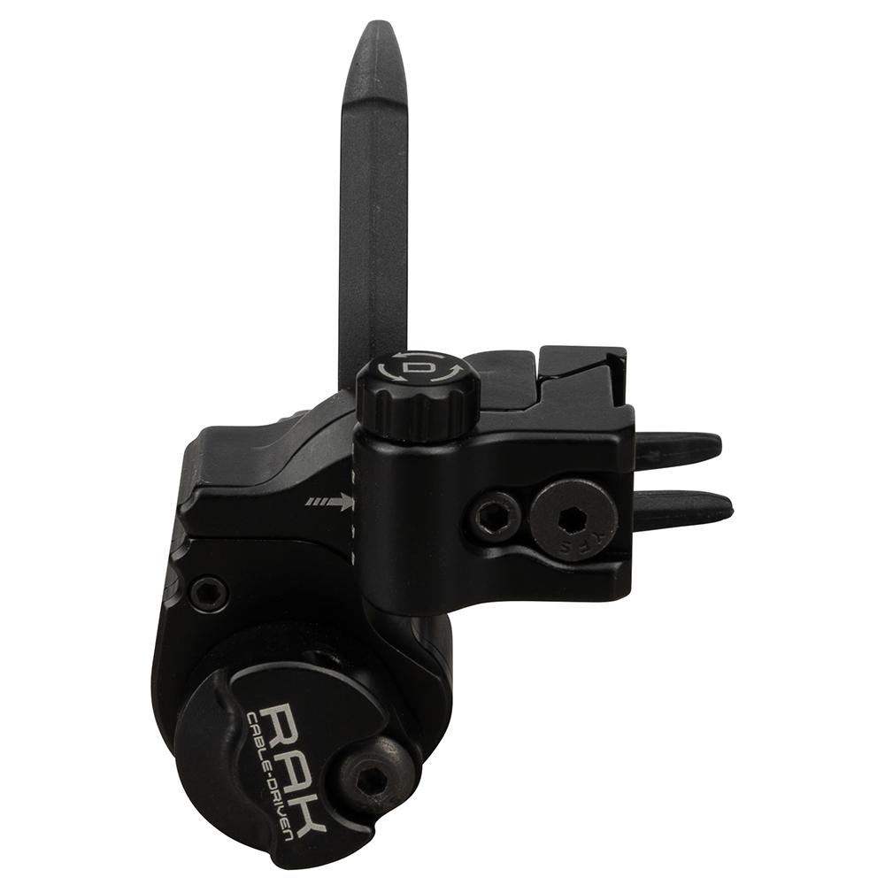 Ripcord RAK Cable Driven Arrow Rest IMS Mount Non Micro Adjustable RH Picture of Pure Archery Group Ripcord RAK - IMS NON MICRO