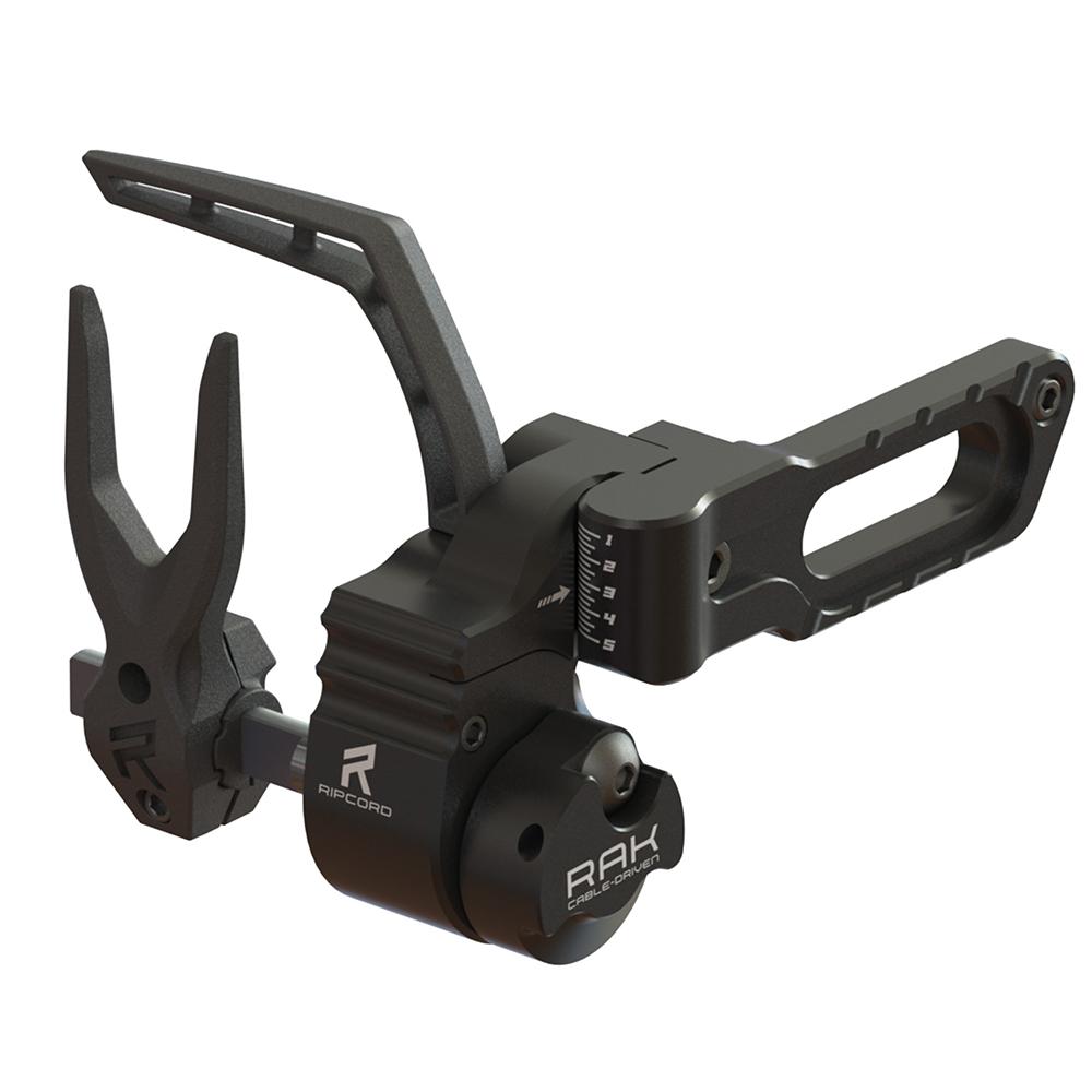 Ripcord RAK Cable Driven Arrow Rest IMS Mount Non Micro Adjustable RH Picture of Pure Archery Group Ripcord RAK - IMS NON MICRO