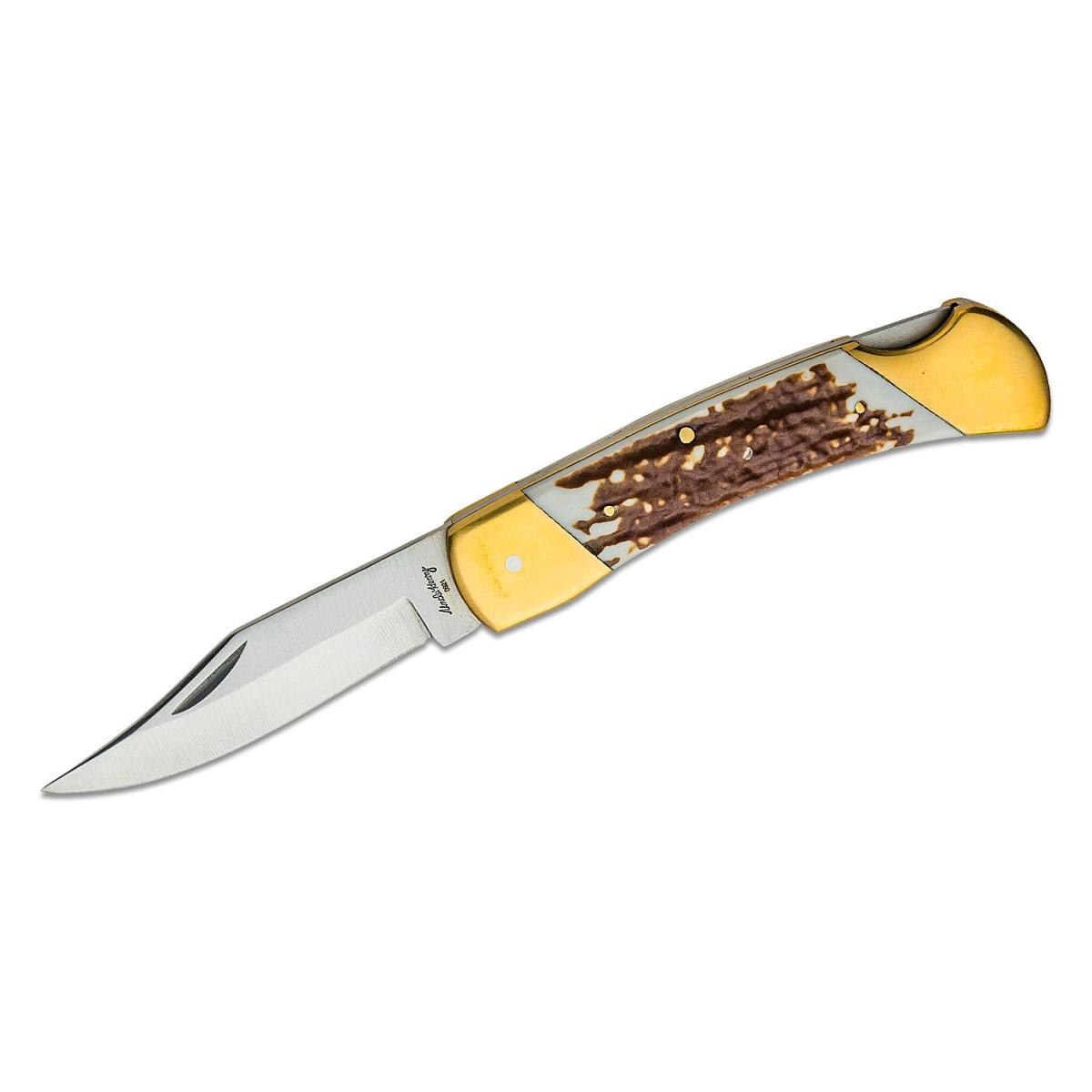 Uncle Henry LB8CP Bear Paw Folding Knife 3 7/10" Blade Next Gen Staglon Handle Picture of Battenfeld Knives Uncle Henry LB8CP Bear Paw Next Gen- Box