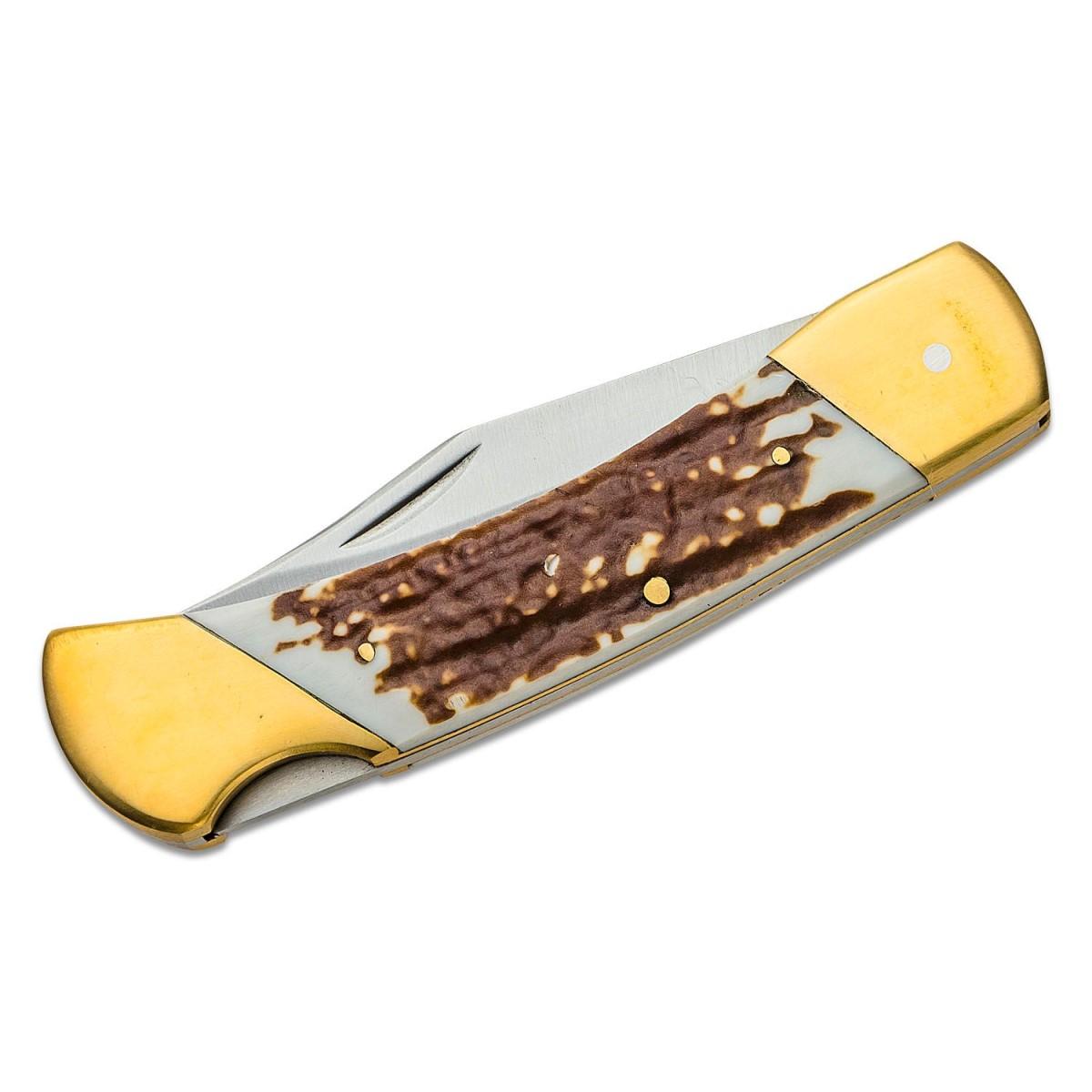 Uncle Henry LB8CP Bear Paw Folding Knife 3 7/10" Blade Next Gen Staglon Handle Picture of Battenfeld Knives Uncle Henry LB8CP Bear Paw Next Gen- Box