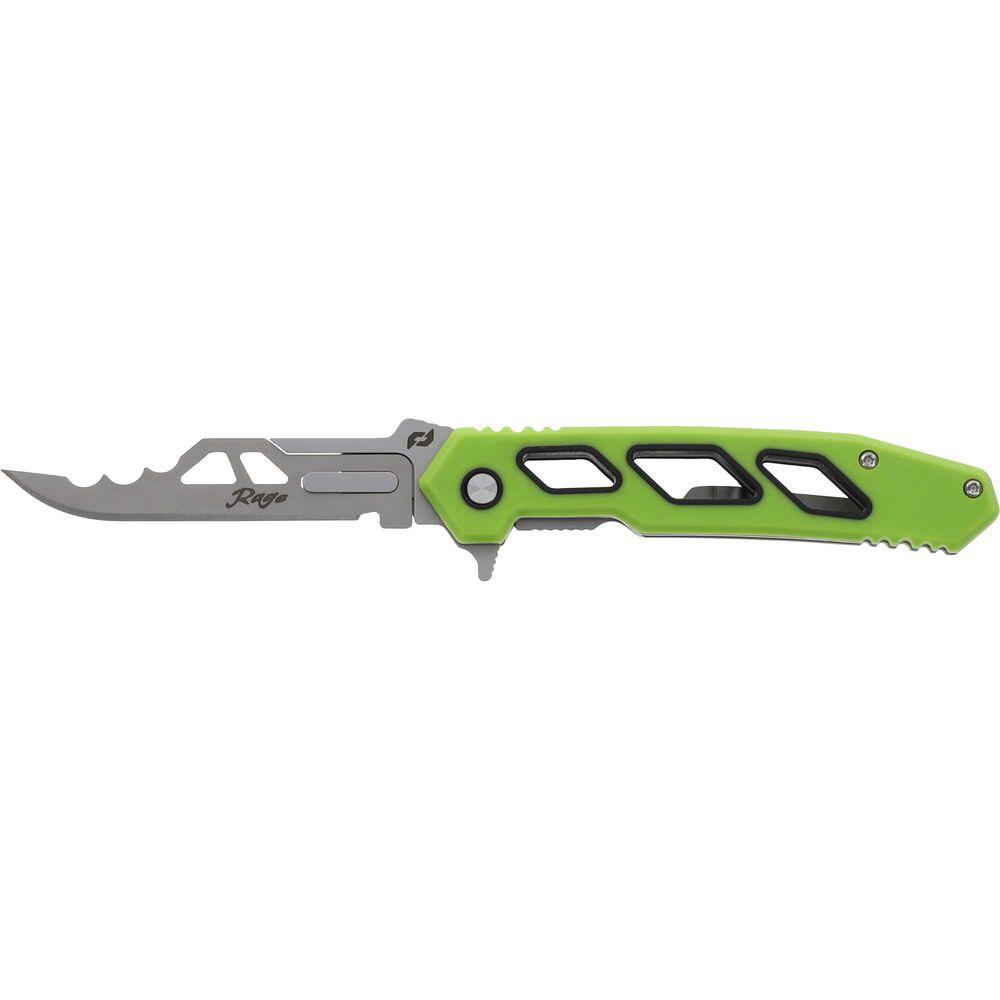 Schrade Isolate Enrage 7 Folding Knife 2-3/5" Replaceable Blade Green Picture of Battenfeld Knives Schrade Isolate Enrage 7 Replaceable Bld Kn CP=3