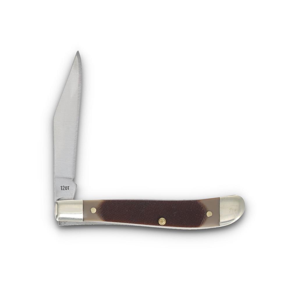 Old Timer Folding Knife Set with Tin Picture of Battenfeld Knives Old Timer 3 Folder Combo Saw Cut