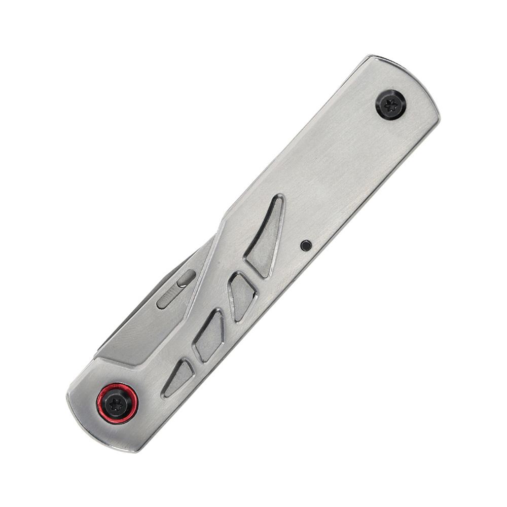 Smith & Wesson Multitool Folding Knife 3" Drop Point Blade Black with Light Picture of Battenfeld Knives S&W Multitool Knife w/ Light