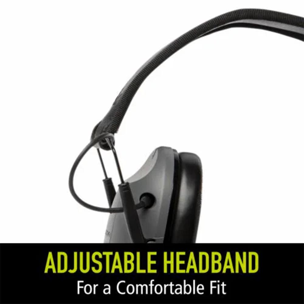 Peltor Sport RangeGuard Electronic Ear Muffs 21dB Grey Picture of 3M PELTOR Peltor Sport RangeGuard Electronic Hearing Protector