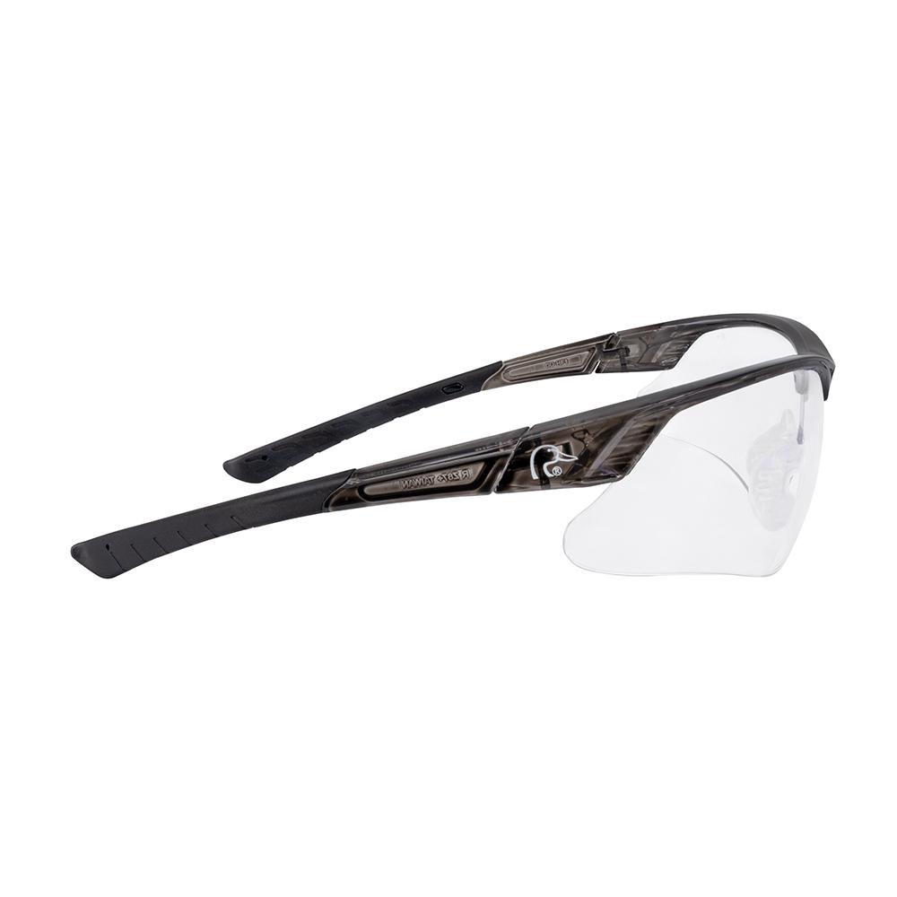 Ducks Unlimited Half Frame Shooting Glasses Black with Clear Lens Picture of Radians Inc. Ducks Unlimited Half Frame Shooting Glass - Clear Lens