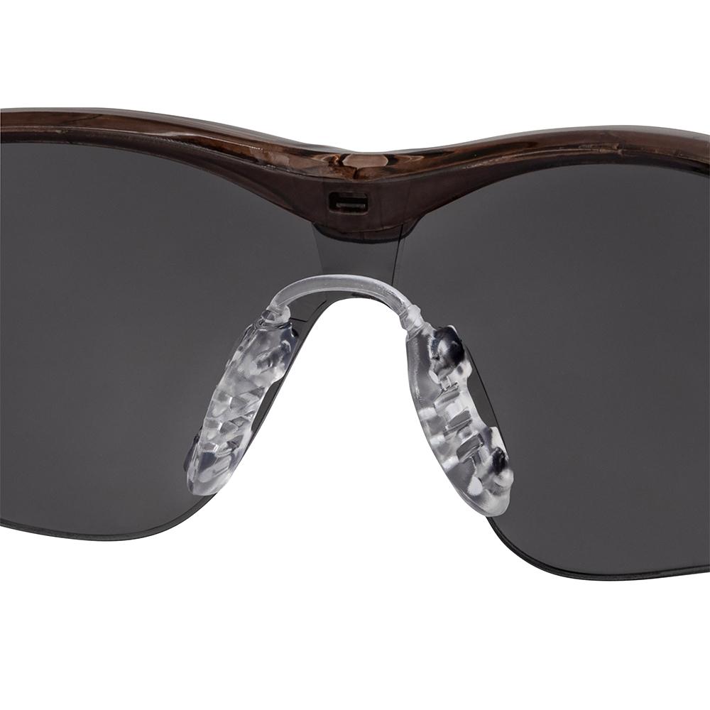 Ducks Unlimited Half Frame Shooting Glasses Smoke Lens Picture of Radians Inc. Ducks Unlimited Half Frame Shooting Glass - Smoke Lens