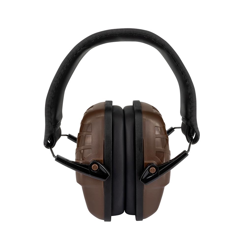 Ducks Unlimited Low Profile Passive Ear Muffs 23dB Brown Picture of Radians Inc. Ducks Unlimited Low Profile Earmuff - Brown