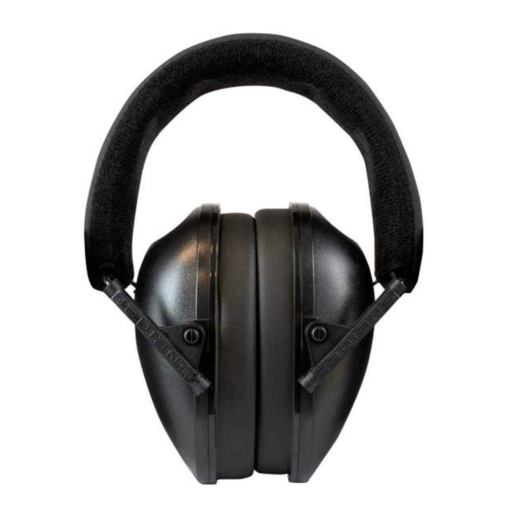 Radians Lowset Passive Ear Muff 21dB Black Picture of Radians Inc. Lowset Muff NRR21 Black Earcups