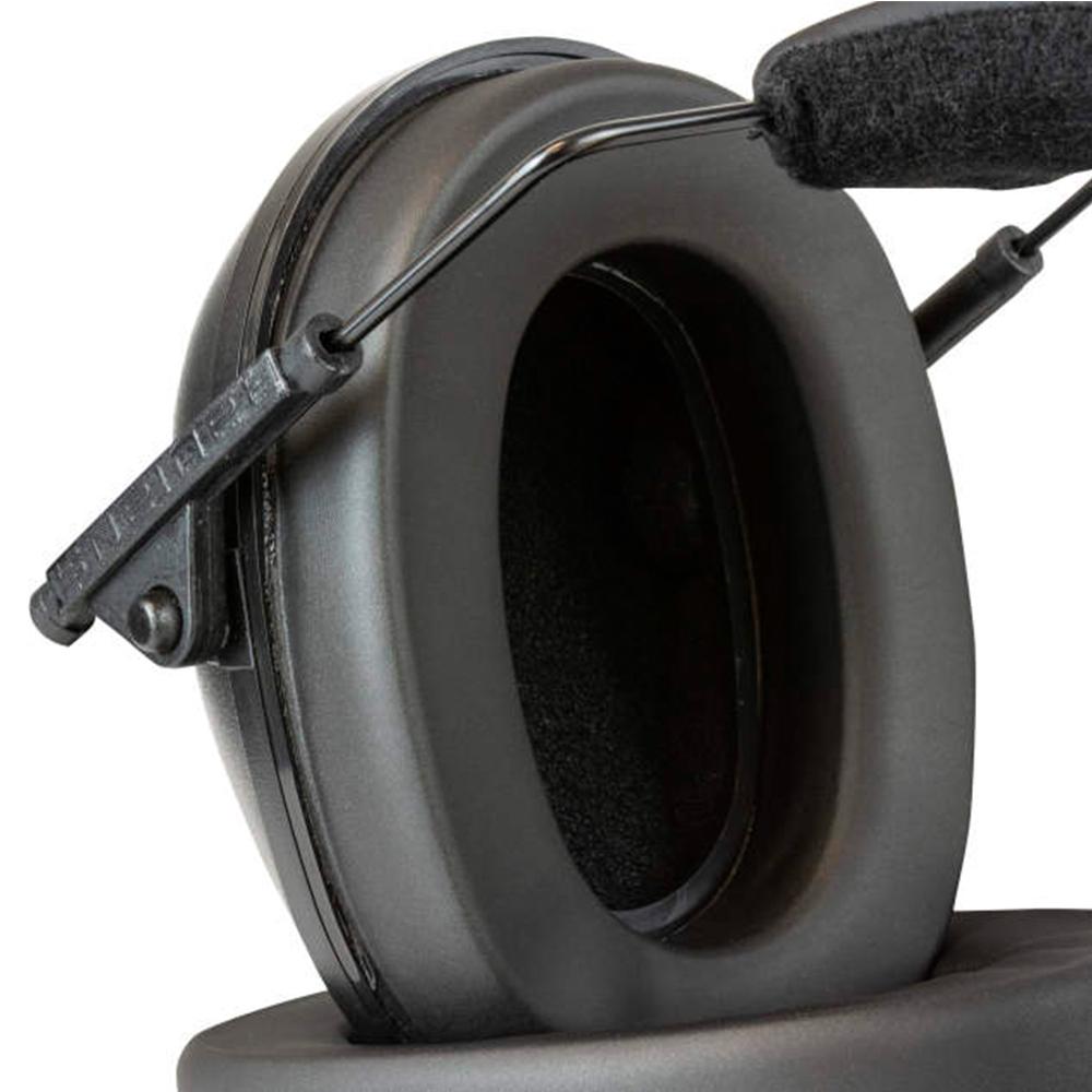 Radians Lowset Passive Ear Muff 21dB Black Picture of Radians Inc. Lowset Muff NRR21 Black Earcups
