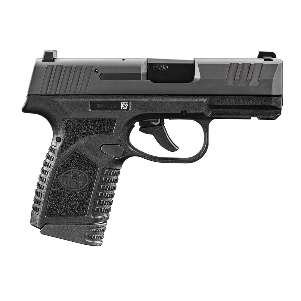 FN USA Reflex Handgun 9mm Luger 11rd & 15rd Magazines (2) 3.3" Barrel Black Night Sights NMS Picture of FN USA FN REFLEX NMS 9MM BLK/BLK 1X11+1X15RD