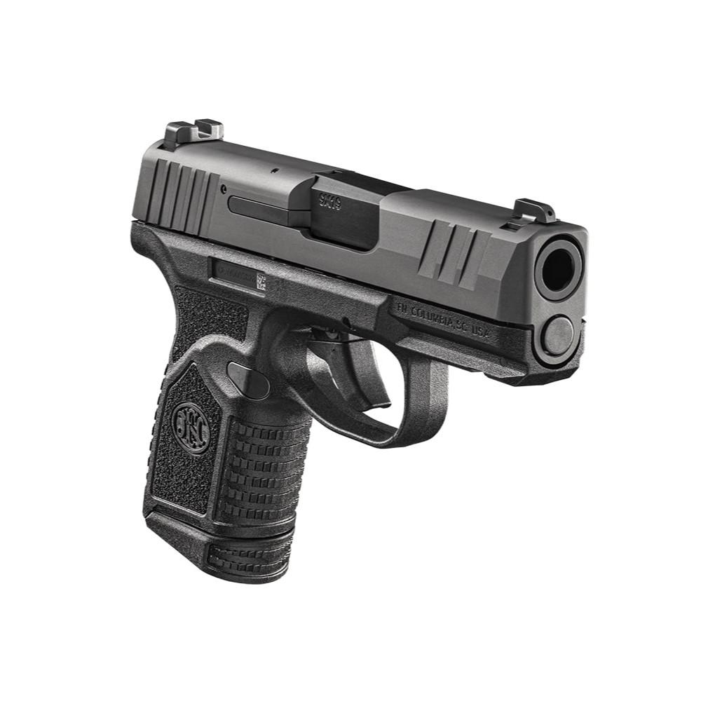 FN USA Reflex Handgun 9mm Luger 10rd Magazines (2) 3.3" Barrel Black Night Sights NMS Picture of FN USA FN REFLEX NMS 9MM BLK/BLK 2X10RD