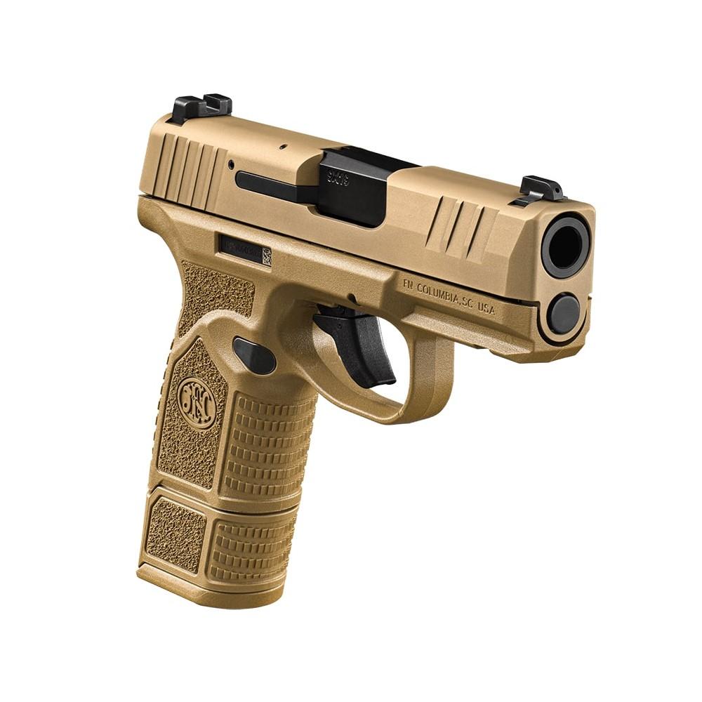 FN USA Reflex Handgun 9mm Luger 10rd Magazines (2) 3.3" Barrel FDE Night Sights NMS Picture of FN USA FN REFLEX NMS 9MM FDE/FDE 2X10RD