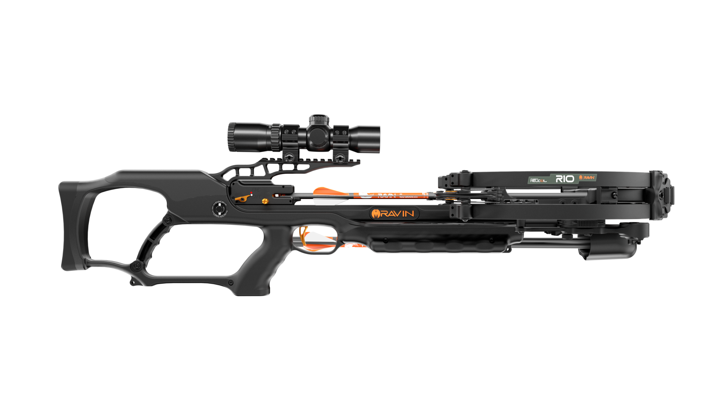 Ravin R10 Crossbow with Helicoil Technology - Black Picture of Ravin Crossbows Ravin R10 Predator BLACK Crossbow