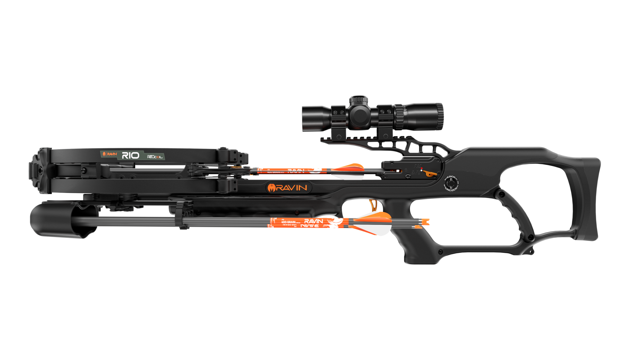 Ravin R10 Crossbow with Helicoil Technology - Black Picture of Ravin Crossbows Ravin R10 Predator BLACK Crossbow