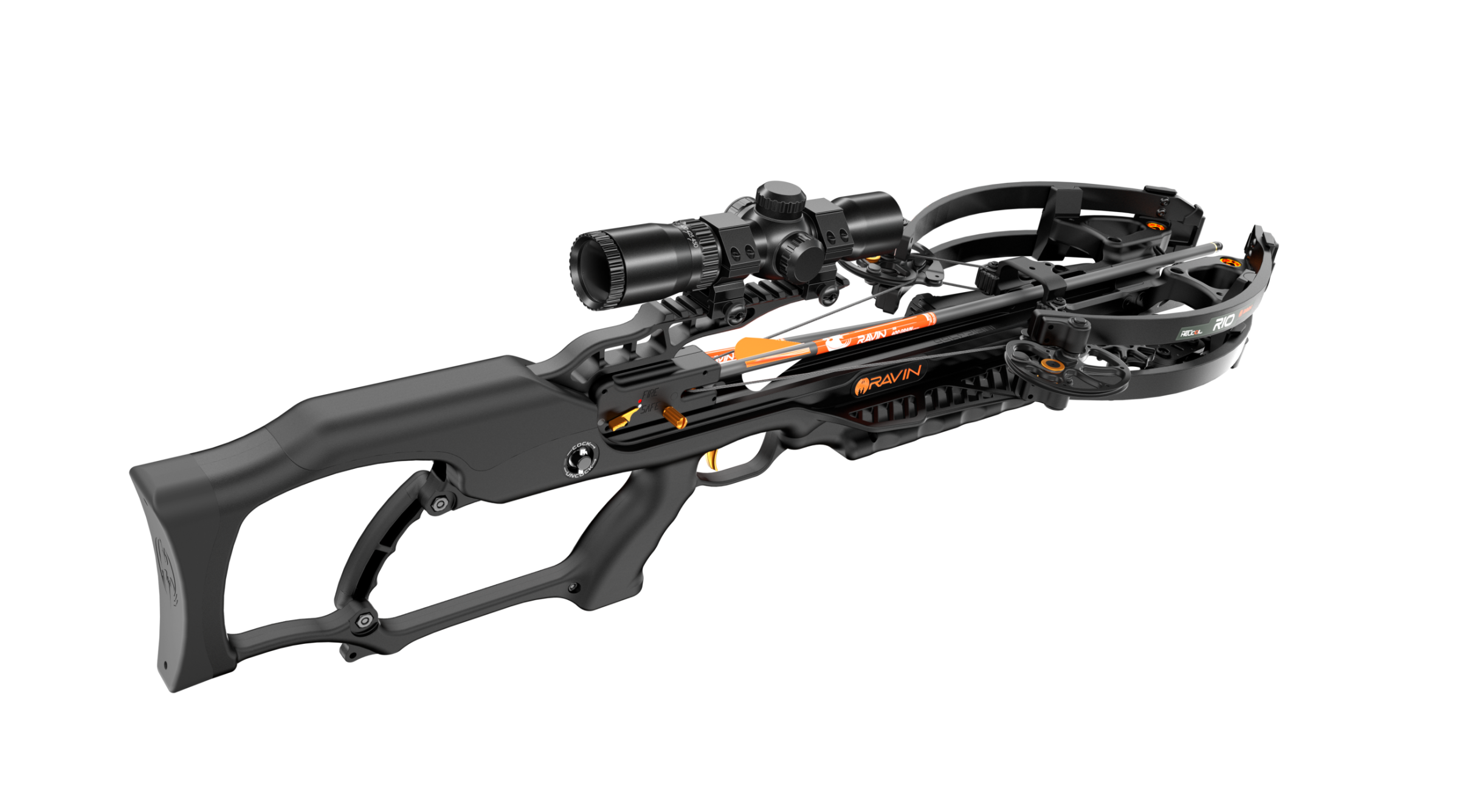 Ravin R10 Crossbow with Helicoil Technology - Black Picture of Ravin Crossbows Ravin R10 Predator BLACK Crossbow