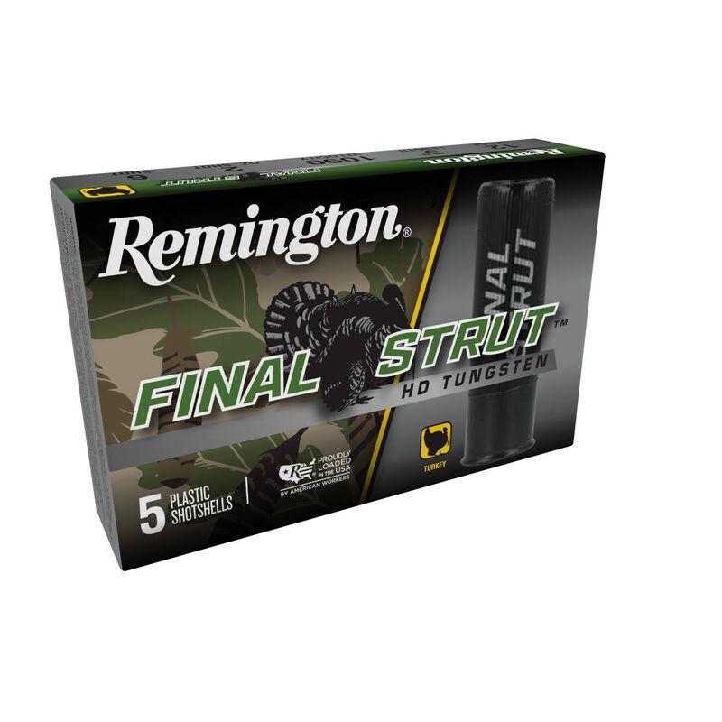 Remington Final Strut HD 12ga 3" 2oz 1090 fps #7 5/ct Picture of Remington Arms Co. Inc. REMINGTON Final Strut HD 12GA 3" 2OZ 7 SHOT 1090 FPS 5 ROUNDS
