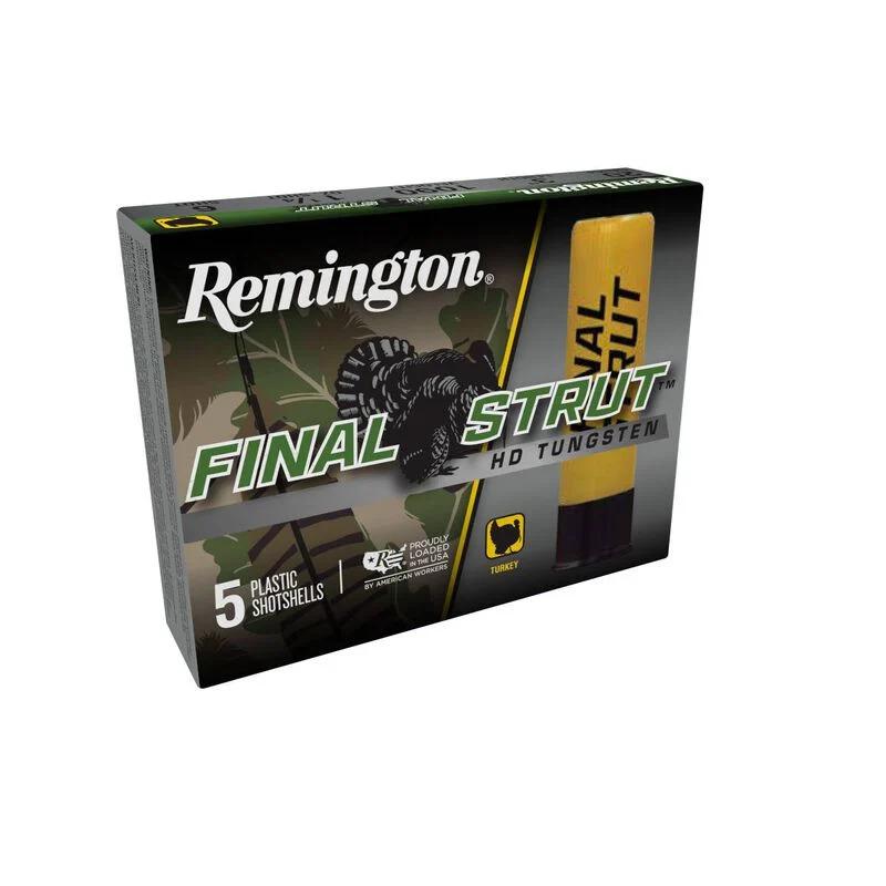 Remington Final Strut HD 20ga 3" 1-1/4oz 1090 fps #7 5/ct Picture of Remington Arms Co. Inc. REMINGTON Final Strut HD 20GA 3" 1-1/4OZ 7 SHOT 1090 FPS 5 ROUNDS
