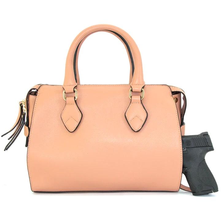 Cameleon Bella Concealed Carry Purse Pink Picture of Rugged Rare Cameleon - Bella Pink