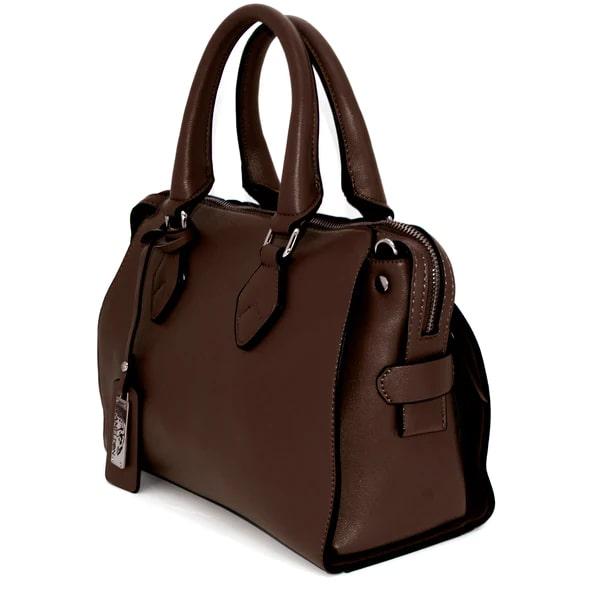 Cameleon Bella Concealed Carry Purse Dark Chestnut Picture of Rugged Rare Bella Dark Chesnut