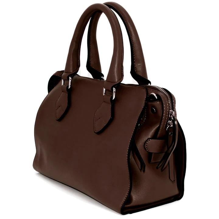 Cameleon Bella Concealed Carry Purse Dark Chestnut Picture of Rugged Rare Bella Dark Chesnut