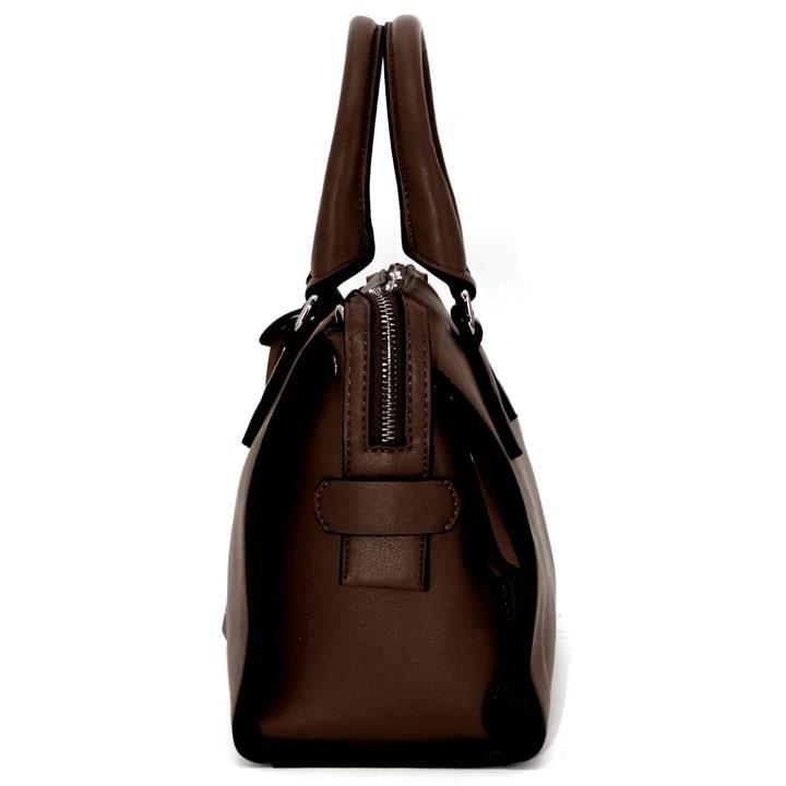 Cameleon Bella Concealed Carry Purse Dark Chestnut Picture of Rugged Rare Bella Dark Chesnut