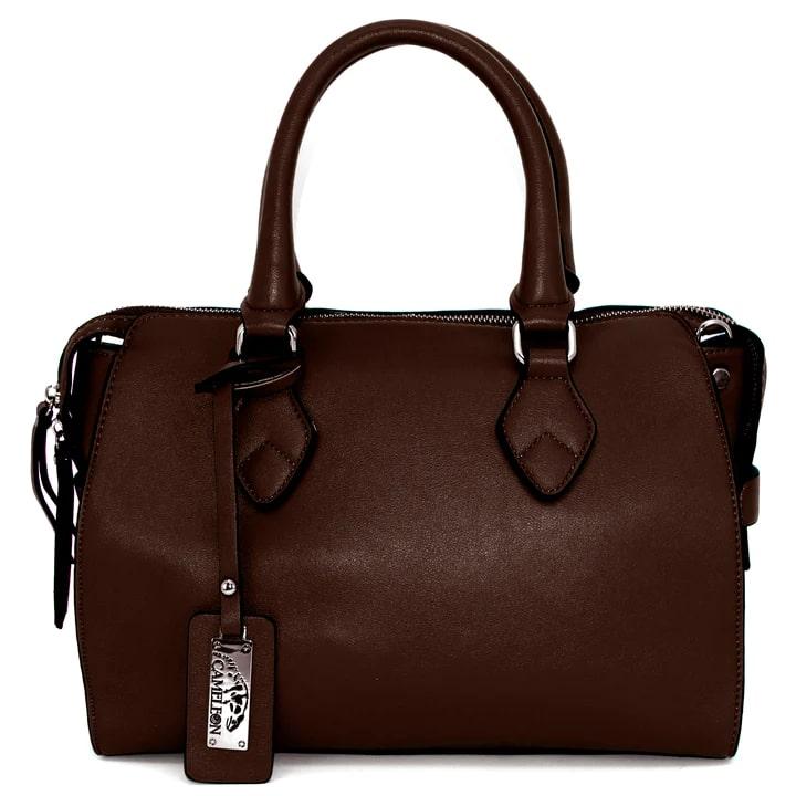Cameleon Bella Concealed Carry Purse Dark Chestnut Picture of Rugged Rare Bella Dark Chesnut