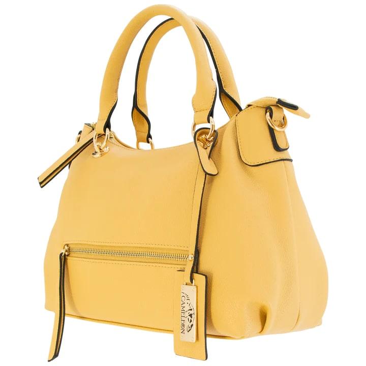 Cameleon Darcy Concealed Carry Purse Biscuit Yellow Picture of Rugged Rare Darcy Biscot Yellow