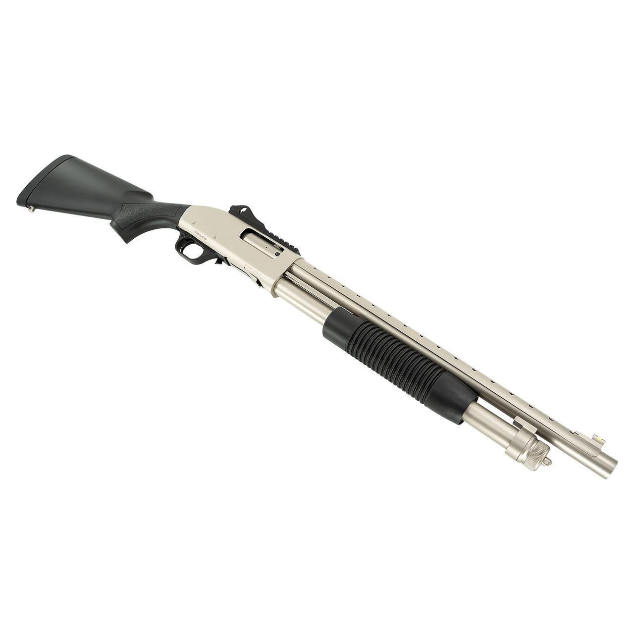 SDS Tokarev TX3 12MA1 Nickle Shotgun 12ga 3" Chamber 5rd Capacity 18.5'' Barrel 500/590 Compatible Polymer Stock Picture of SDS Arms TX3 12 MA1 Nickle PA 12 Ga 18.5'' Choked Bbl Moss500 Pattern Plastic