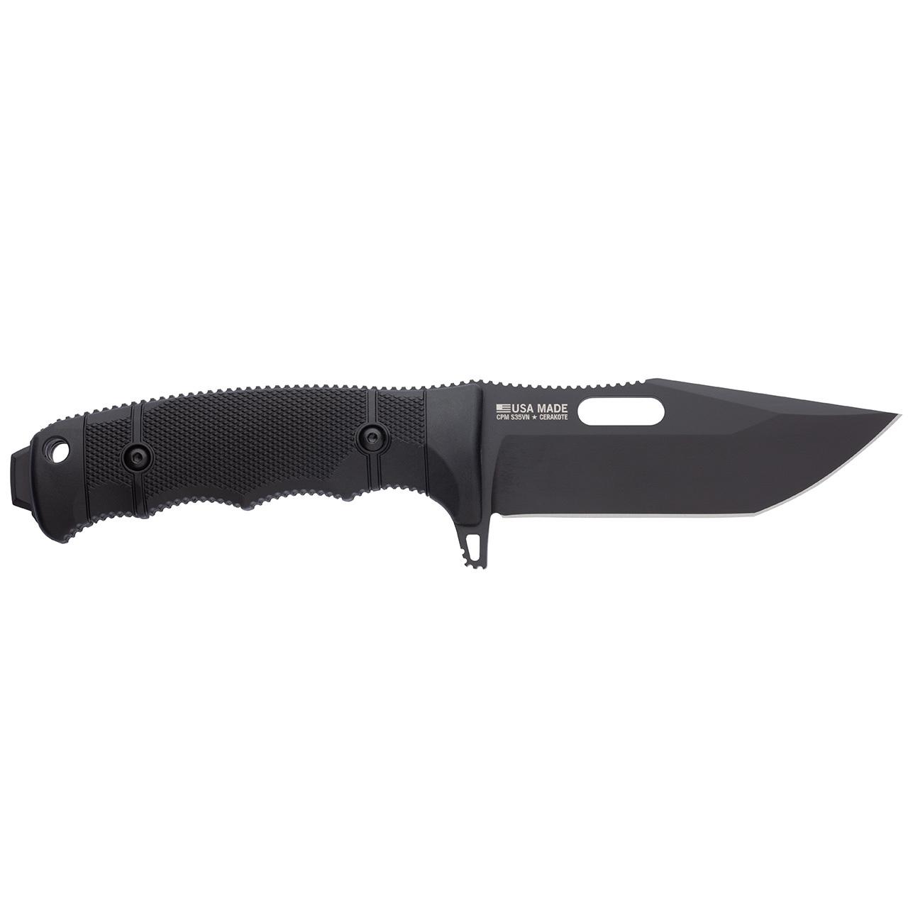 SOG SEAL FX Tanto Knife 4.30" Blade Black Picture of Sog Specialty Knives Inc. SEAL FX TANTO