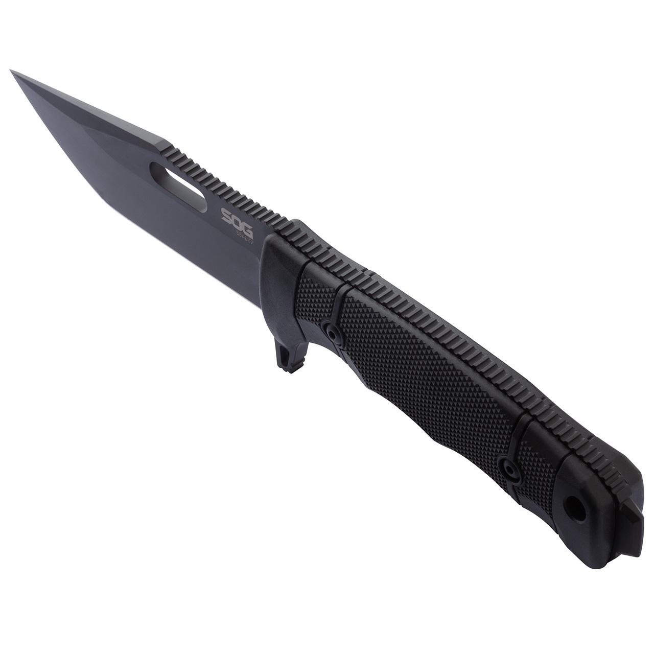SOG SEAL FX Tanto Knife 4.30" Blade Black Picture of Sog Specialty Knives Inc. SEAL FX TANTO