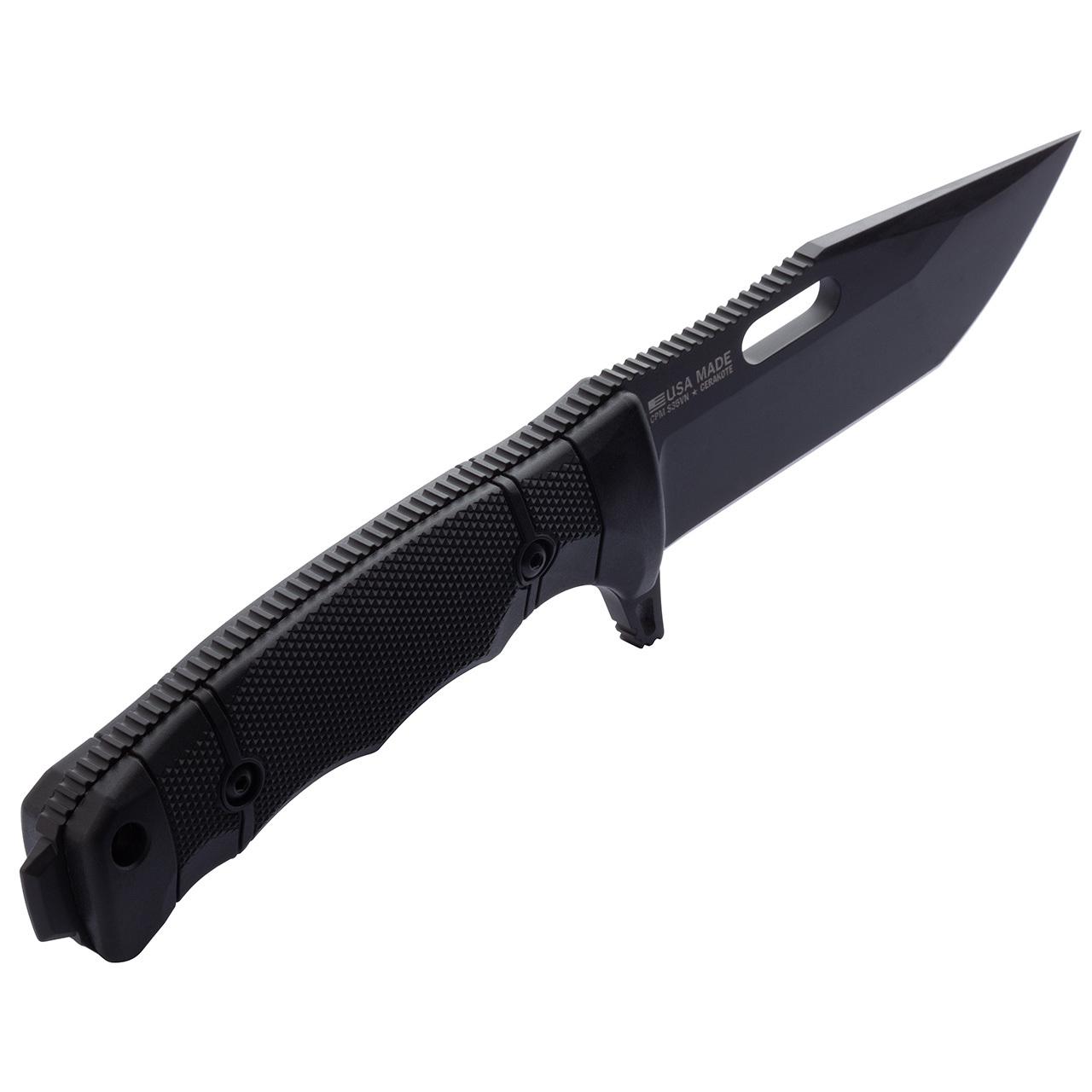 SOG SEAL FX Tanto Knife 4.30" Blade Black Picture of Sog Specialty Knives Inc. SEAL FX TANTO