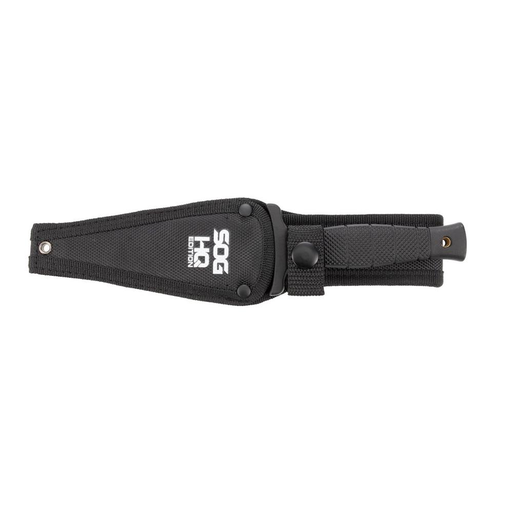 SOG Knives Nightshade Fixed Knife 4-3/4" Spear Point Blade Black Picture of Sog Specialty Knives Inc. SOG NIGHTSHADE BOOT KNIFE / HQ EDITION / 4.75'' BLADE