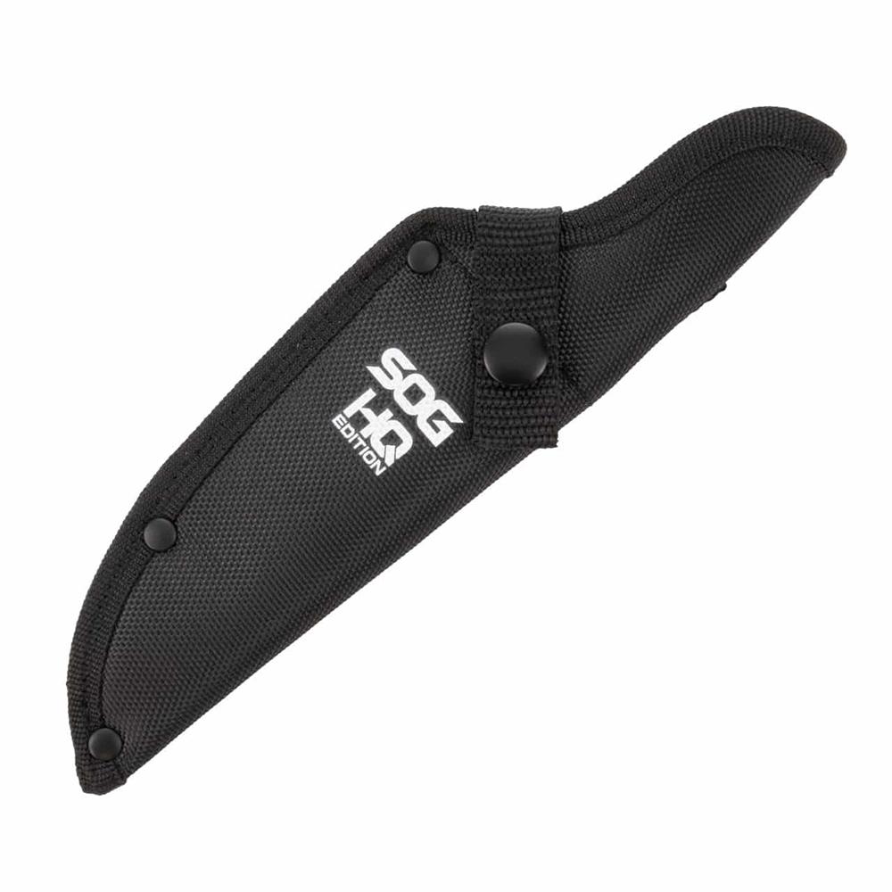SOG Knives Phantom Edge Fixed Knife 4-3/4 Tanto Blade Black Picture of Sog Specialty Knives Inc. SOG PHANTOM EDGE KARAMBIT / HQ EDITION / 4.75'' BLADE