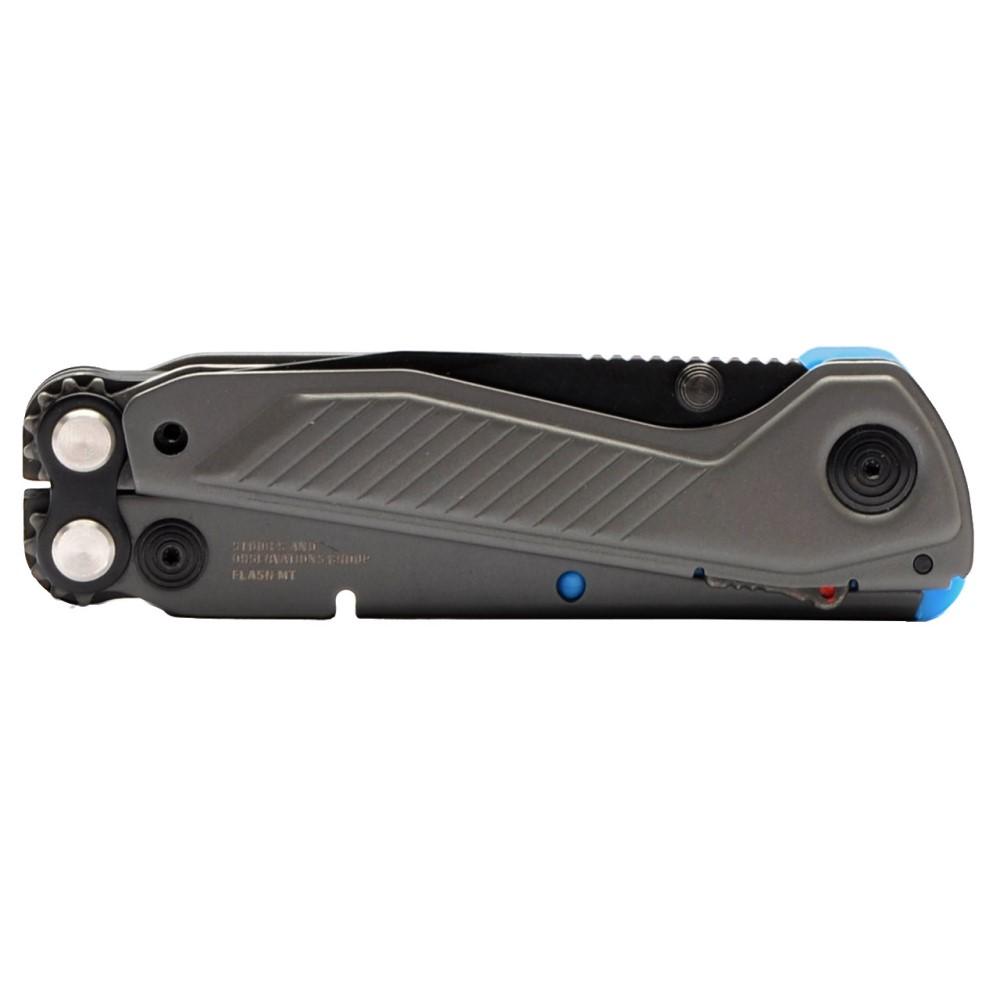 SOG Flash MT Multi-Tool Urban Grey & Cyan Picture of Sog Specialty Knives Inc. SOG FLASH MT - URBAN GRAY & CYAN MULTI-TOOL