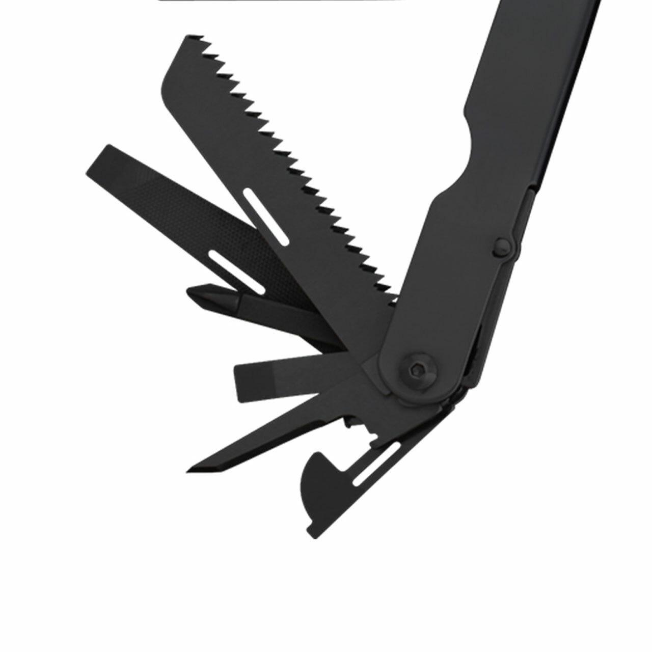 SOG Powerlock V-Cutter Multi-Tool Black with Nylon Pouch Picture of Sog Specialty Knives Inc. POWERLOCK EOD with V-CUTTER - BLACK OXIDE - NYLON SHEATH