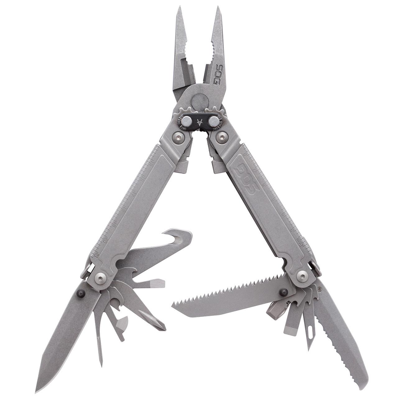 SOG Poweraccess Assist MT Multi-Tool Stonewashed Picture of Sog Specialty Knives Inc. POWERACCESS ASSIST - STONE WASHED