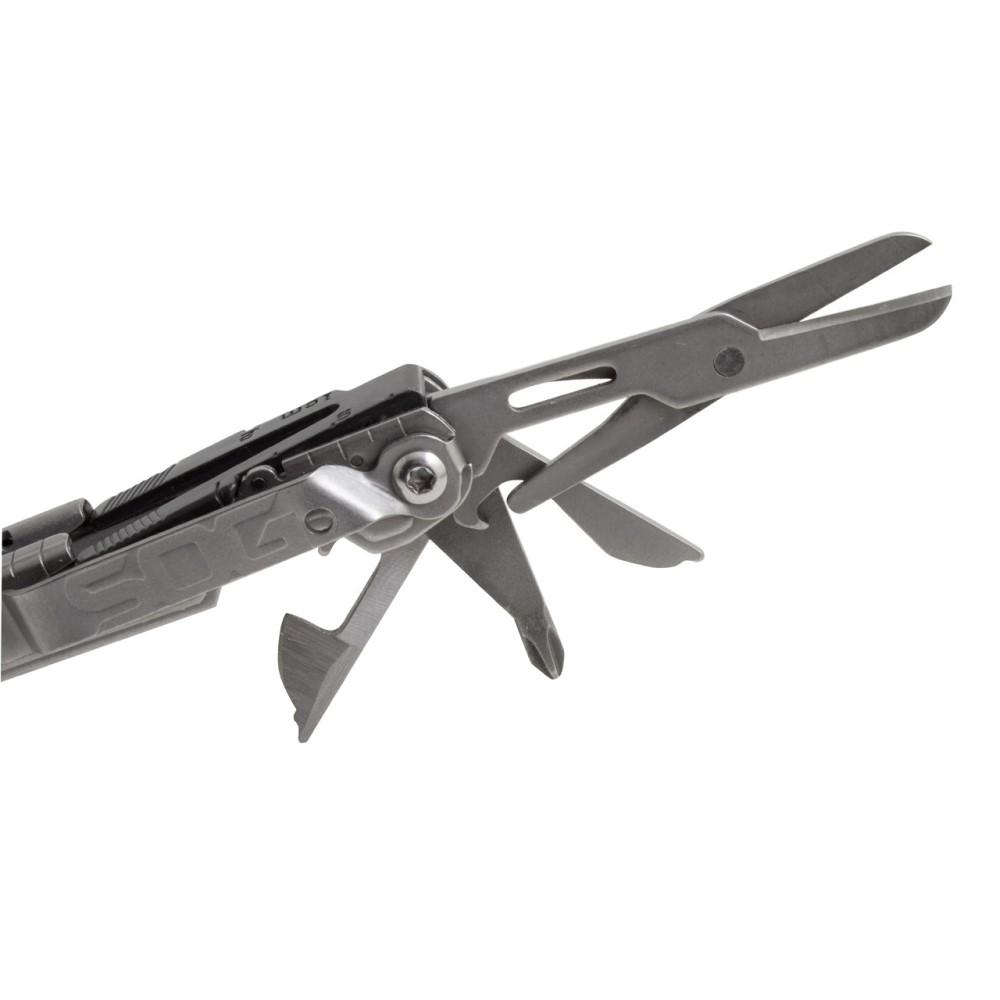 SOG Powerlitre Multi-Tool Silver Picture of Sog Specialty Knives Inc. SOG POWERLITRE - BEAD BLAST MULTI-TOOL
