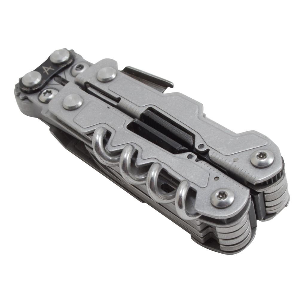 SOG Powerlitre Multi-Tool Silver Picture of Sog Specialty Knives Inc. SOG POWERLITRE - BEAD BLAST MULTI-TOOL