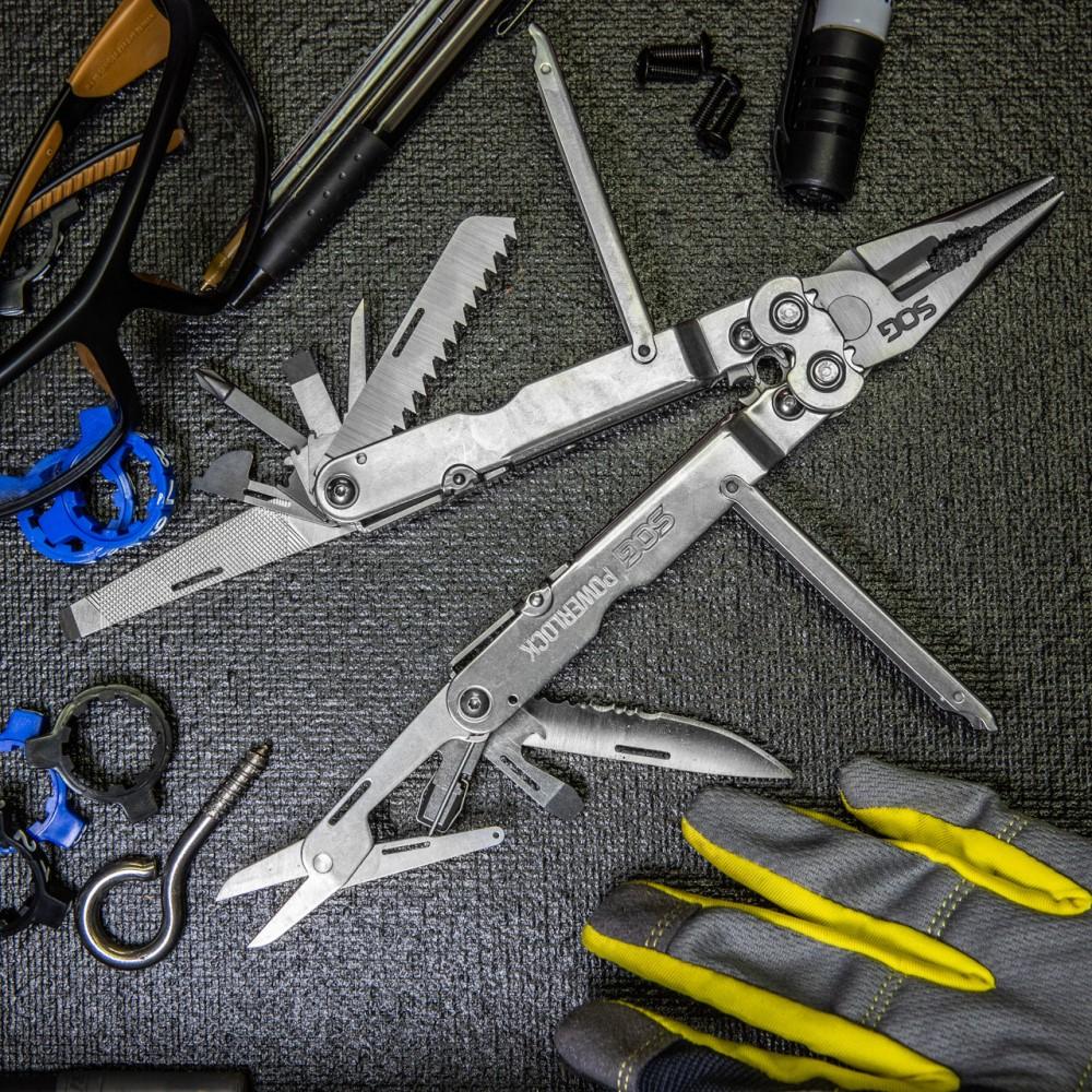 SOG Powerlock Scissors Multi-Tool with Nylon Sheath Picture of Sog Specialty Knives Inc. SOG POWERLOCK - SCISSORS - NYLON SHEATH MULTI-TOOL