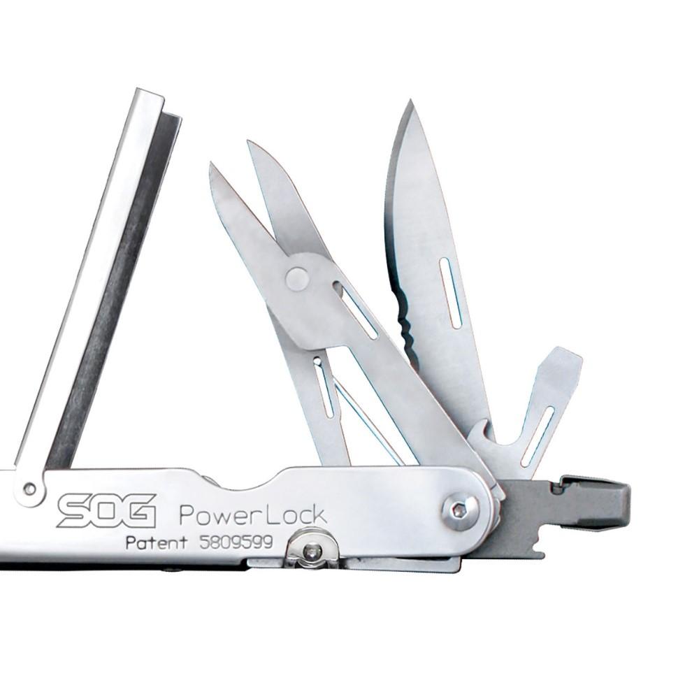 SOG Powerlock Scissors Multi-Tool with Nylon Sheath Picture of Sog Specialty Knives Inc. SOG POWERLOCK - SCISSORS - NYLON SHEATH MULTI-TOOL