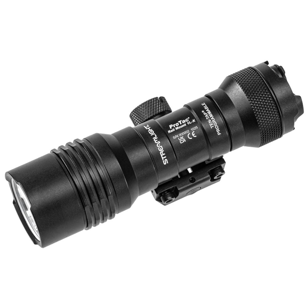 Streamlight Protac Rail Mount 1L-X Pro Handgun Weapon Light CR123A 500 Lumens Black Picture of Streamlight ProTac Rail Mount 1L-X Pro Blk Inc CR123A