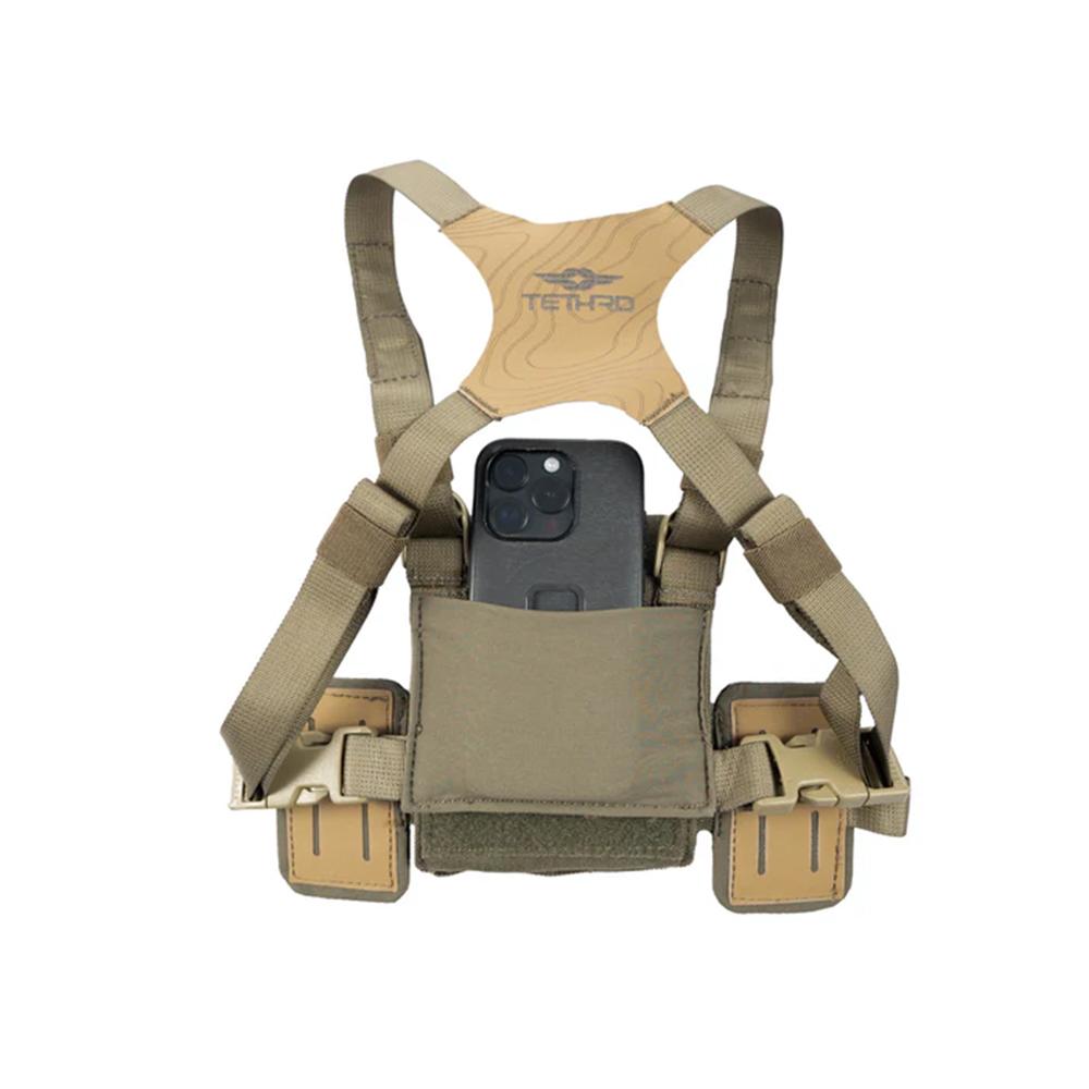 Tethrd Hybrid Bino Harness Picture of Tethrd LLC Tethrd Bino Harness - Hybrid