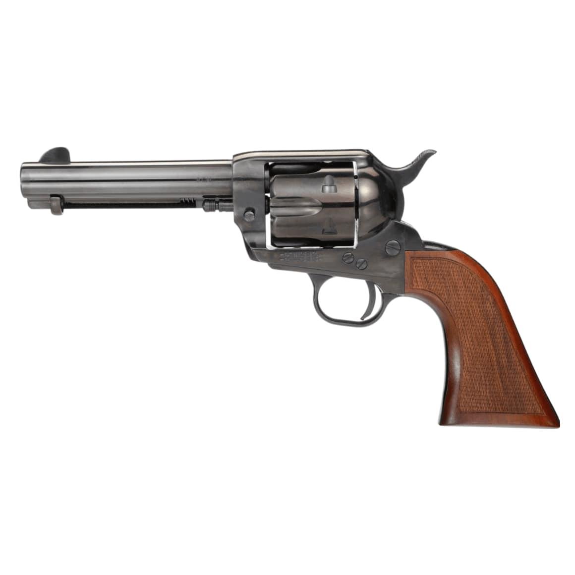 Taylor & Company TC9 1873 SA Blued Army Handgun 9mm Luger 6rd Capacity 4.75" Barrel Checkered Grip Picture of Taylor's & Company Firearms TAYLOR TC9 1873 SA BLUED 4.75" 9MM ARMY CHECKERED GRIP