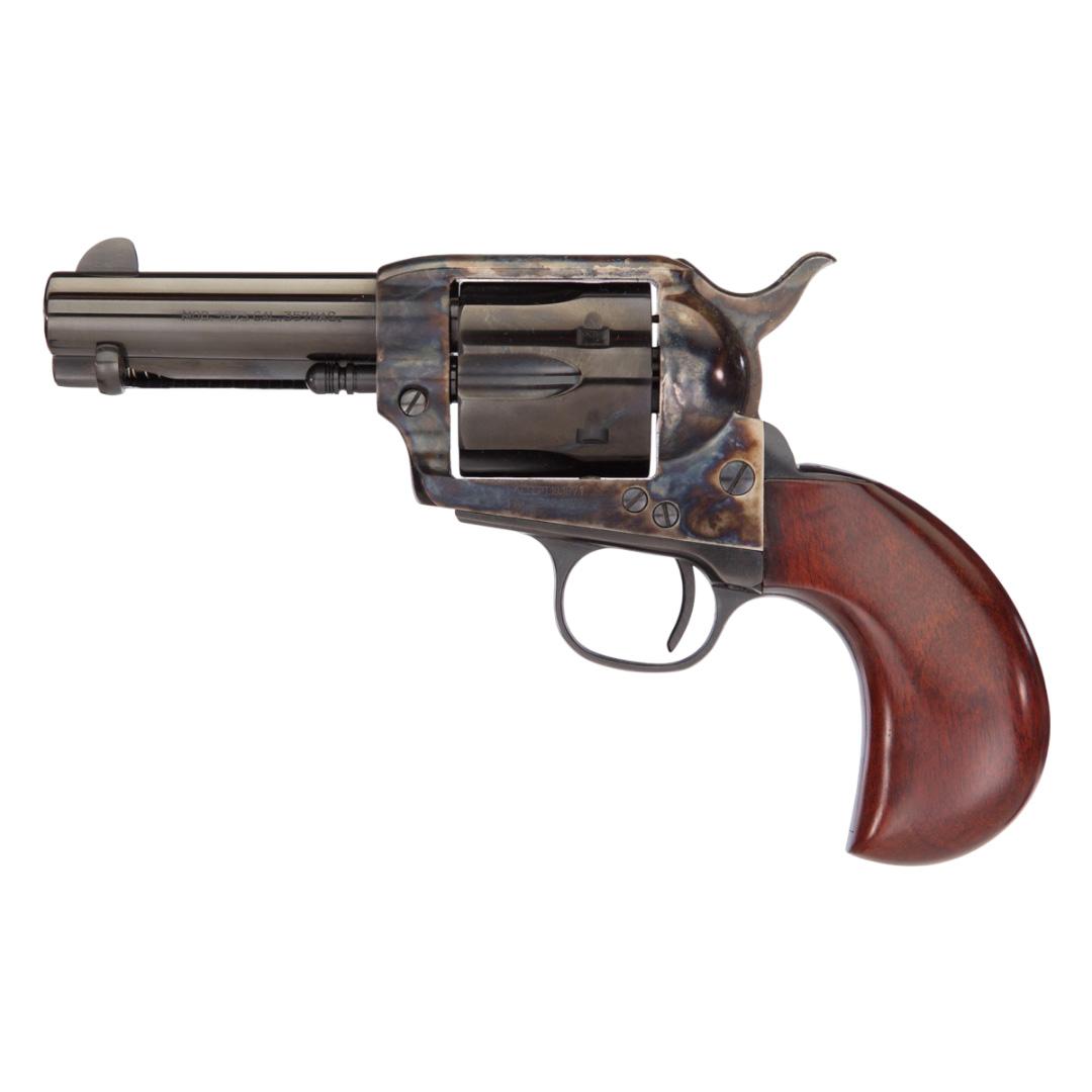 Taylor & Company 1873 Cattleman Handgun .45 Colt 6rd Capacity 3.5" Blued Barrel Case Hardened Frame Wood Grip Picture of Taylor's & Company Firearms Taylor 1873 CATTLEMAN - BIRDSHEAD 3.5'' .45LC