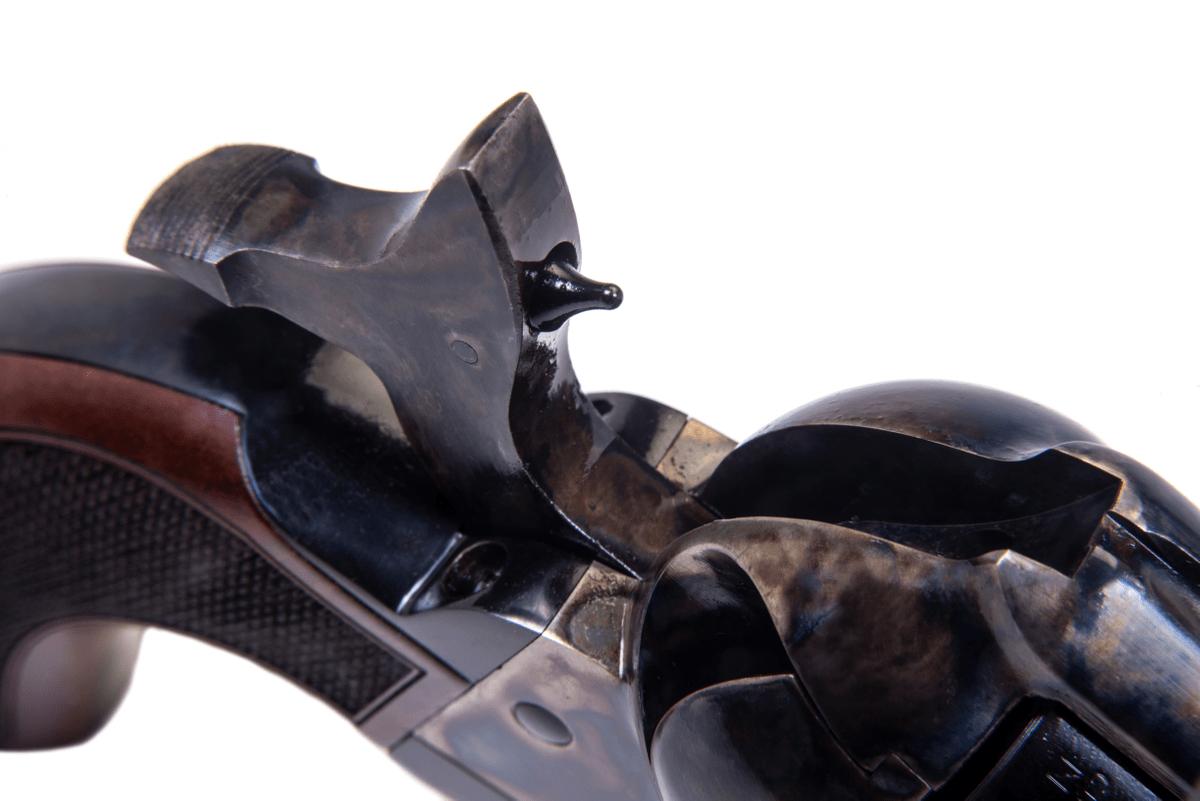 Taylor & Company Gunfighter Defender Handgun .45 Colt 6rd Capacity 4.75" Barrel Case Hardened Steel Frame Picture of Taylor's & Company Firearms Taylor GUNFIGHTER DEFENDER 4.75'' .45LC